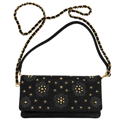 Ledertasche Moka, schwarz