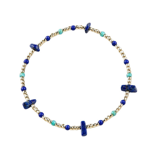 Fusskette Thoughtful Lapislazuli