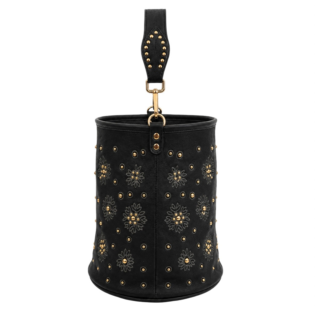 Beuteltasche Moka, schwarz