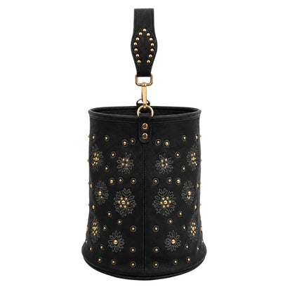 Beuteltasche Moka, schwarz