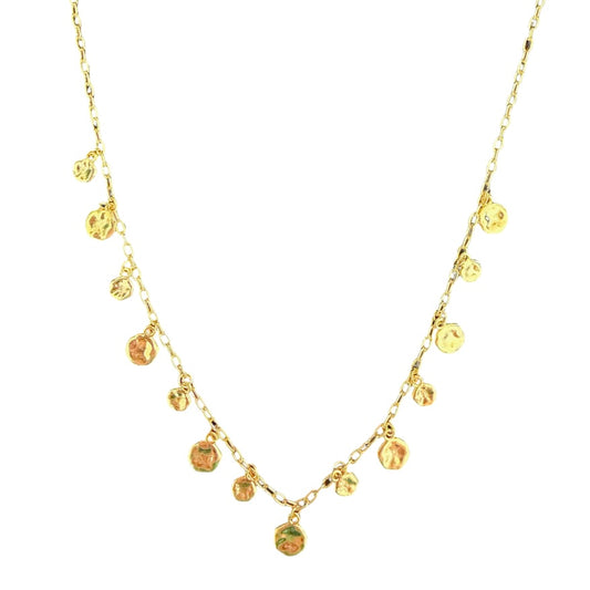 Halskette Golden Rain