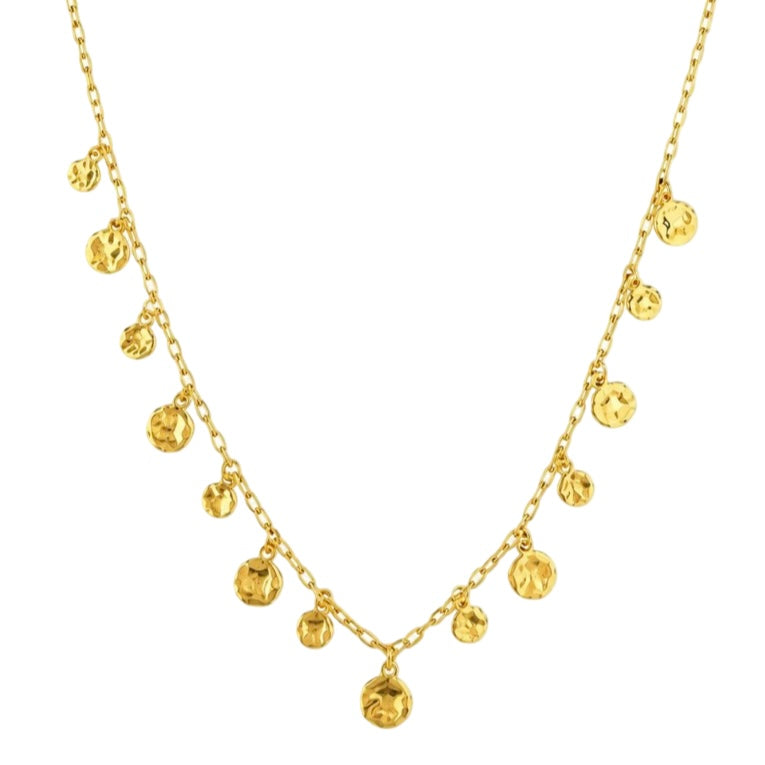 Halskette Golden Rain