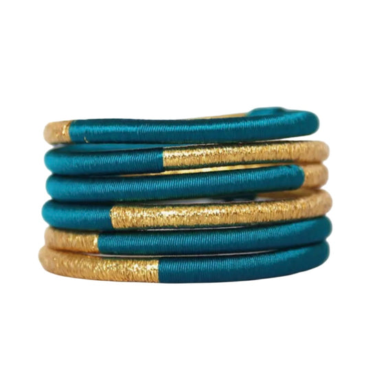 Armreif Dahabi Blau Oase