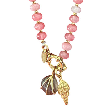 Halskette Hippie Shell