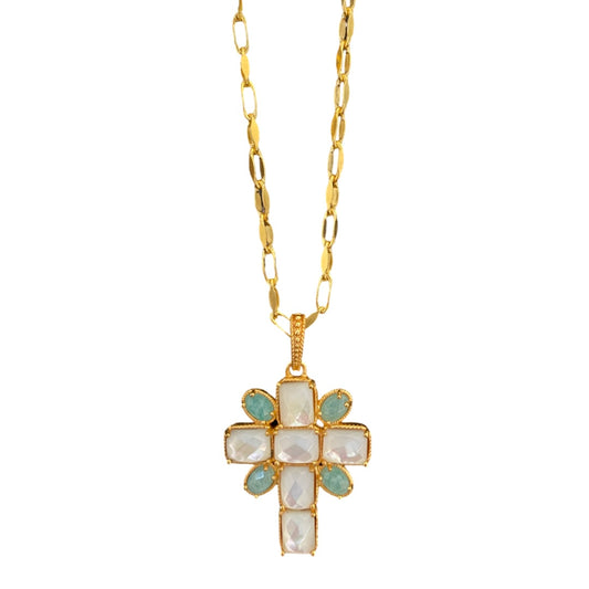 Halskette Bohemian Cross