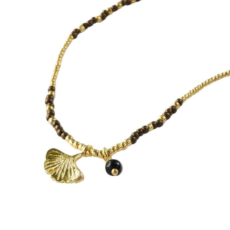 Armbandkette Honored schwarzer Onyx