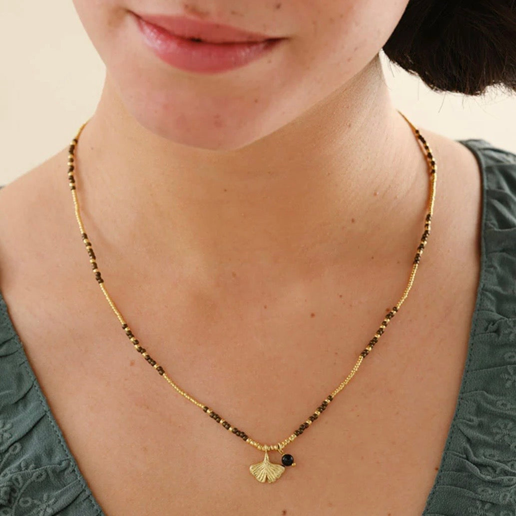 Armbandkette Honored schwarzer Onyx