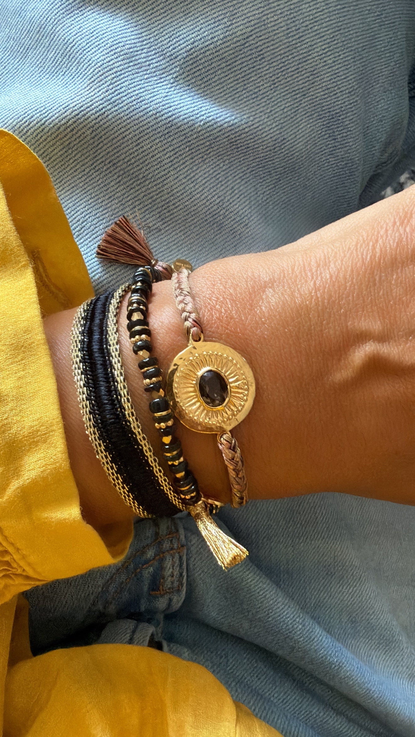 Armband Shamal Schwarz
