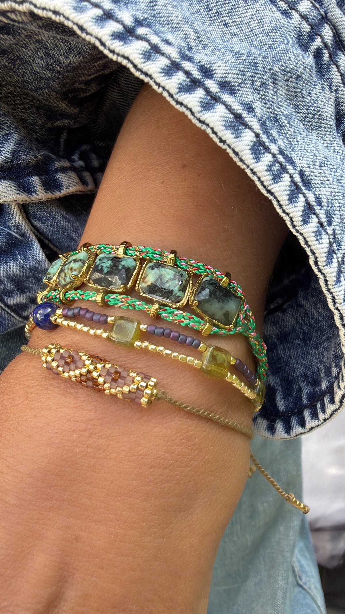 Armband Golden Lagoon