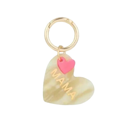 Schlüsselanhänger Herz Mama