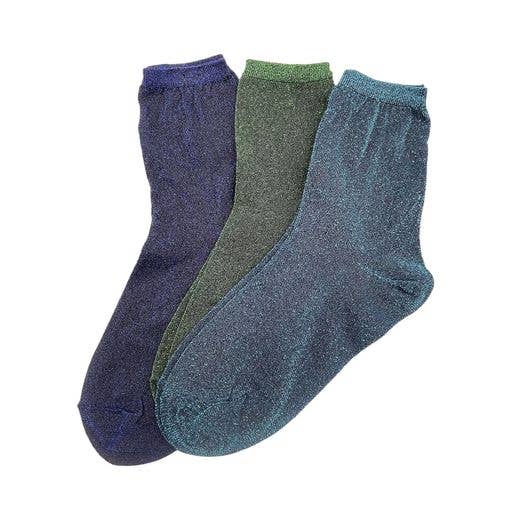 Socken-Trio Muschel